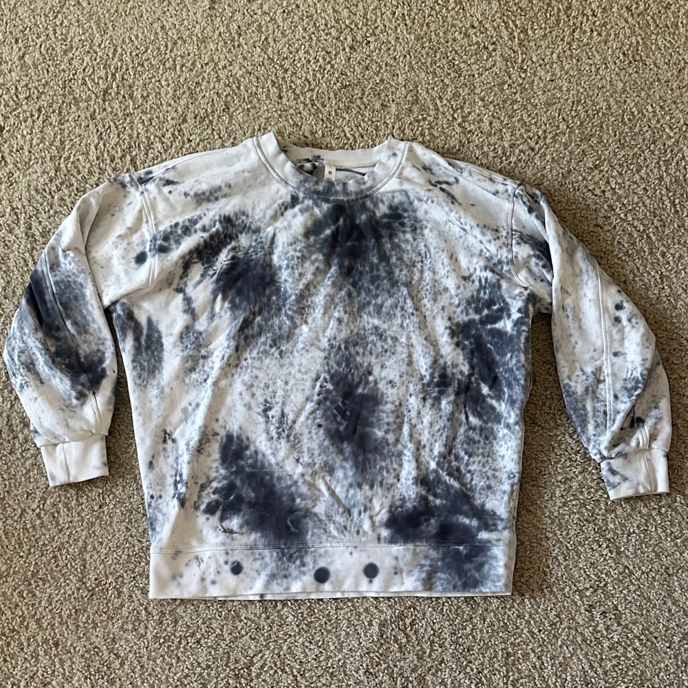 lululemon Tie-Dye oversized crew neck
